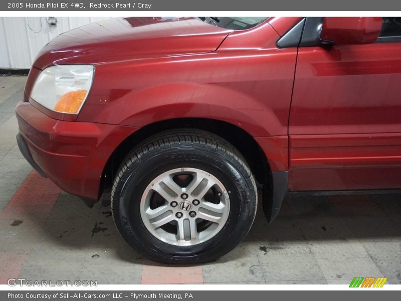 Redrock Pearl / Gray 2005 Honda Pilot EX 4WD