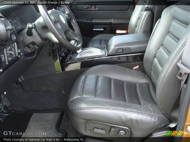 Fusion Orange / Ebony 2006 Hummer H2 SUT