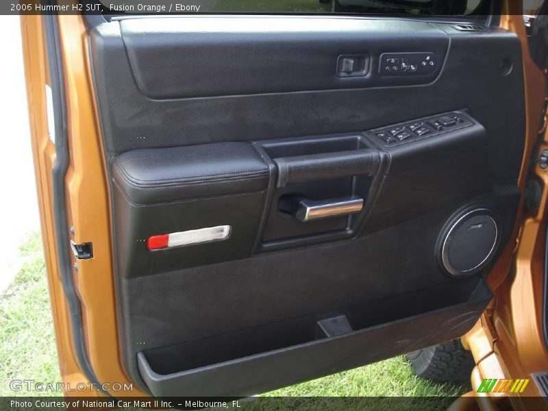 Fusion Orange / Ebony 2006 Hummer H2 SUT