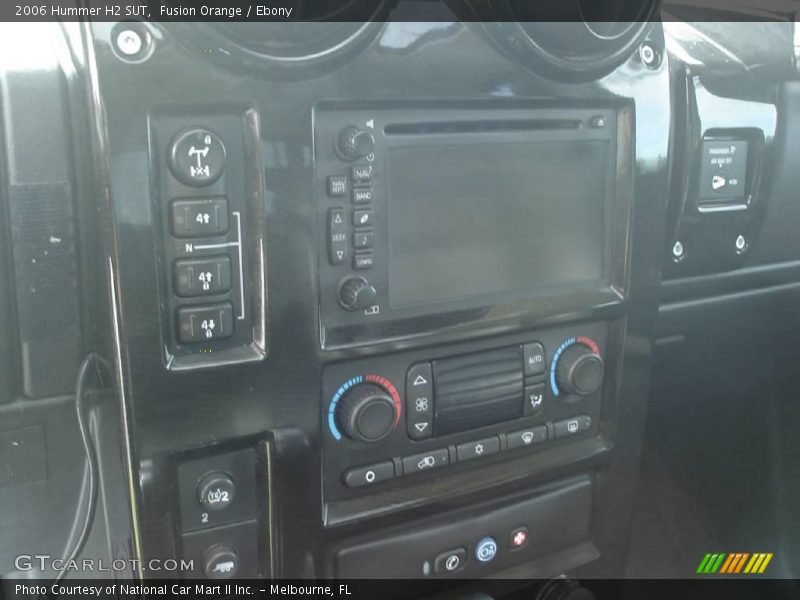 Fusion Orange / Ebony 2006 Hummer H2 SUT