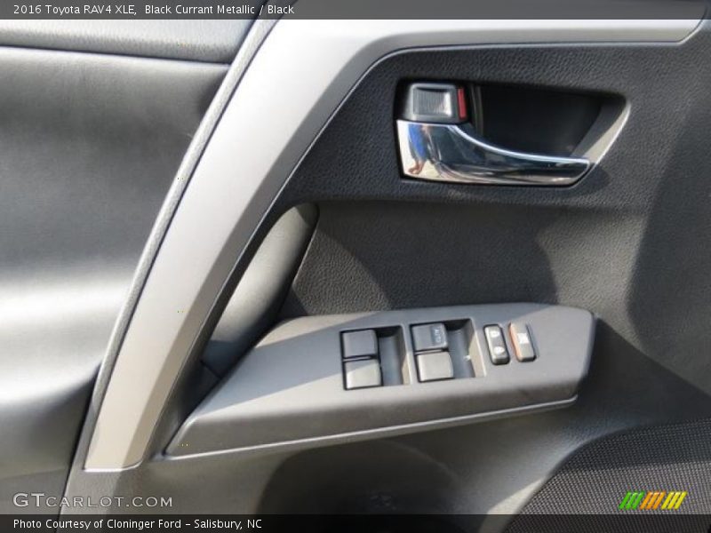 Black Currant Metallic / Black 2016 Toyota RAV4 XLE