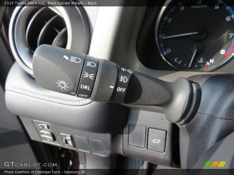 Black Currant Metallic / Black 2016 Toyota RAV4 XLE