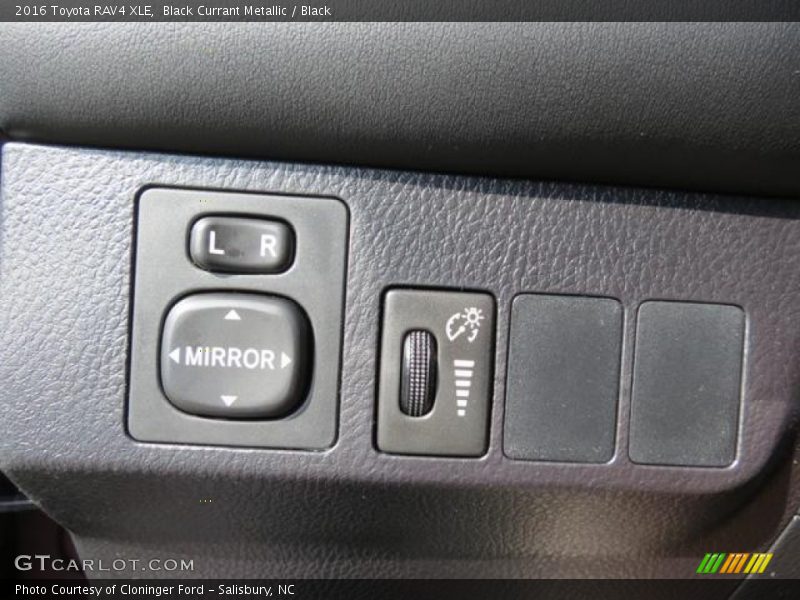 Black Currant Metallic / Black 2016 Toyota RAV4 XLE