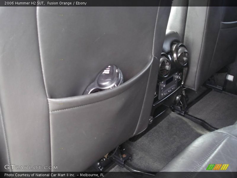 Fusion Orange / Ebony 2006 Hummer H2 SUT