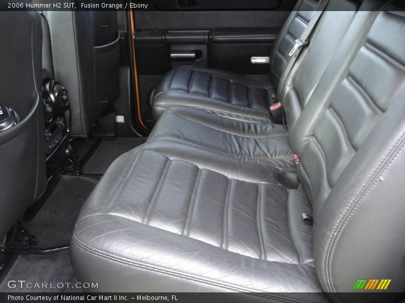 Fusion Orange / Ebony 2006 Hummer H2 SUT