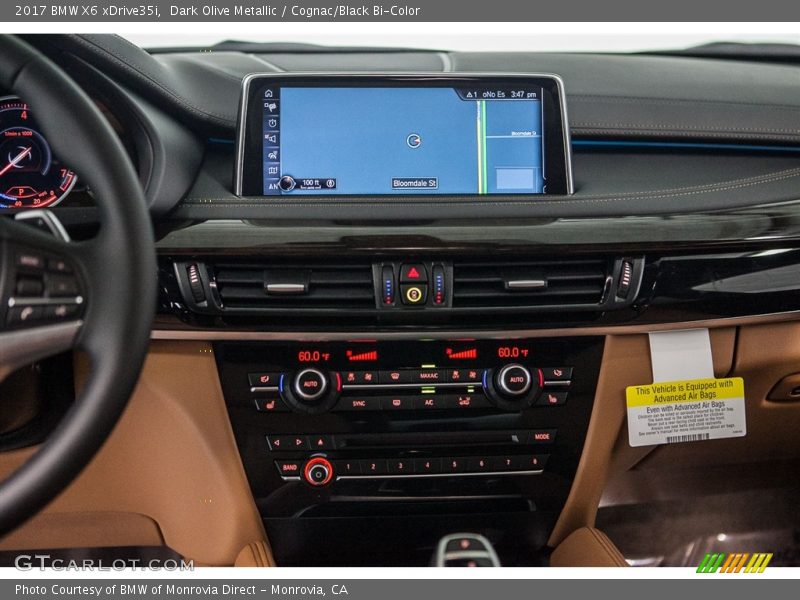 Controls of 2017 X6 xDrive35i