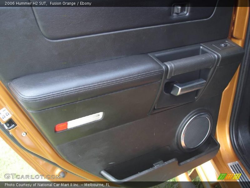 Fusion Orange / Ebony 2006 Hummer H2 SUT