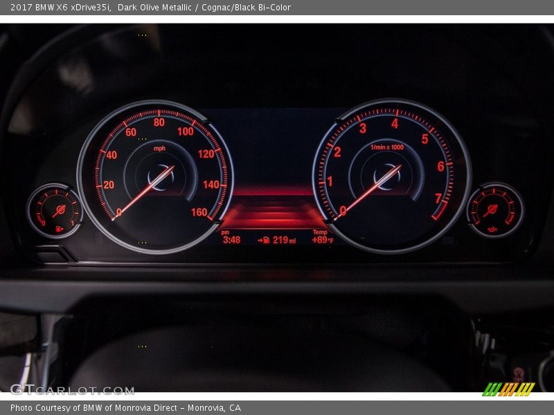  2017 X6 xDrive35i xDrive35i Gauges