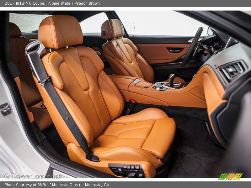  2017 M6 Coupe Aragon Brown Interior