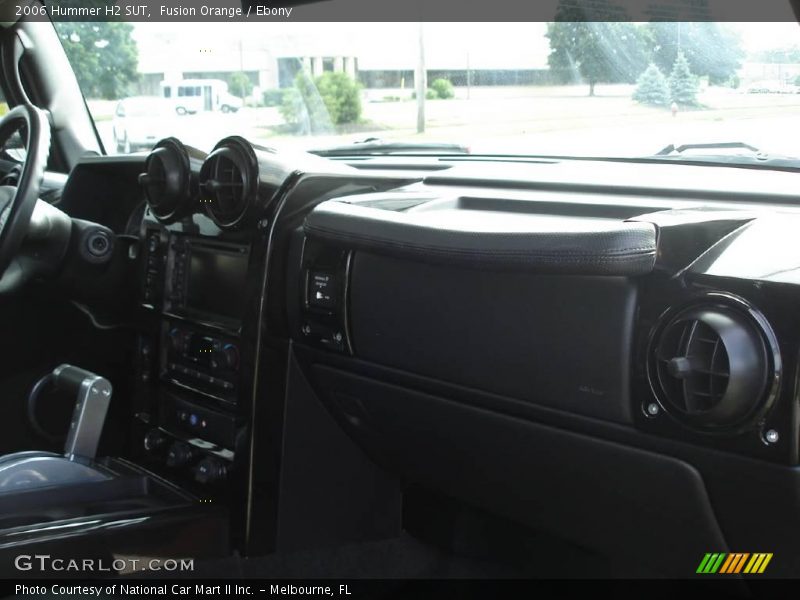 Fusion Orange / Ebony 2006 Hummer H2 SUT