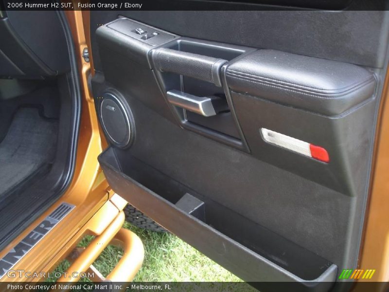 Fusion Orange / Ebony 2006 Hummer H2 SUT