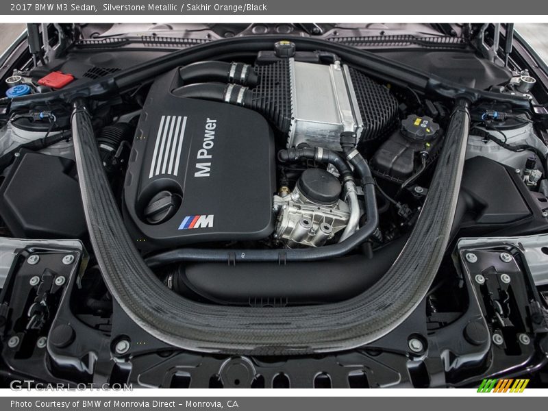  2017 M3 Sedan Engine - 3.0 Liter TwinPower Turbocharged DOHC 24-Valve VVT Inline 6 Cylinder