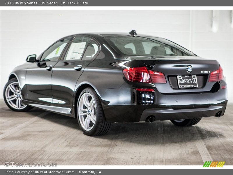 Jet Black / Black 2016 BMW 5 Series 535i Sedan