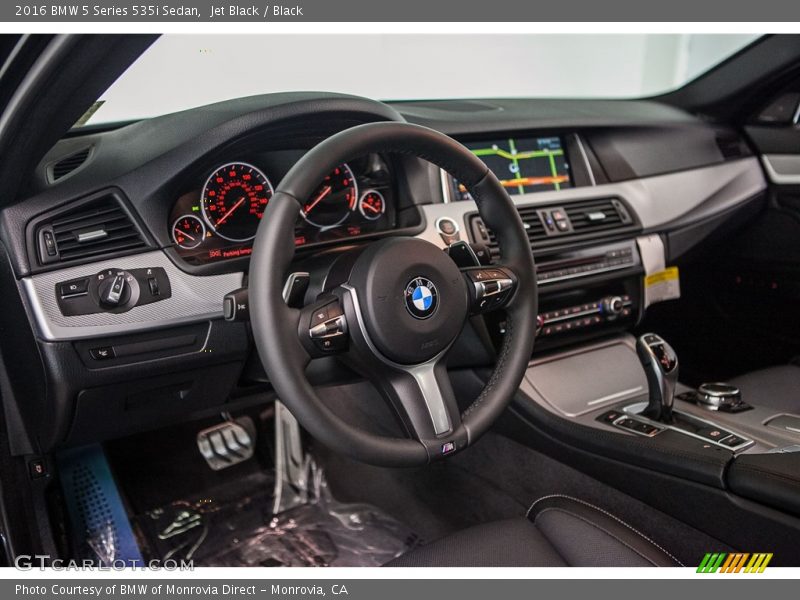 Jet Black / Black 2016 BMW 5 Series 535i Sedan