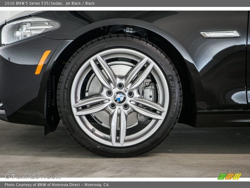 Jet Black / Black 2016 BMW 5 Series 535i Sedan