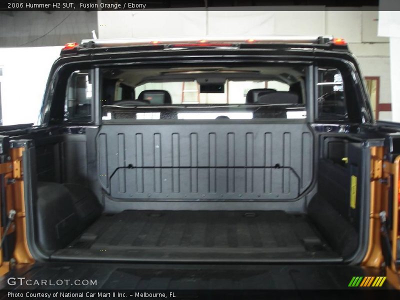 Fusion Orange / Ebony 2006 Hummer H2 SUT