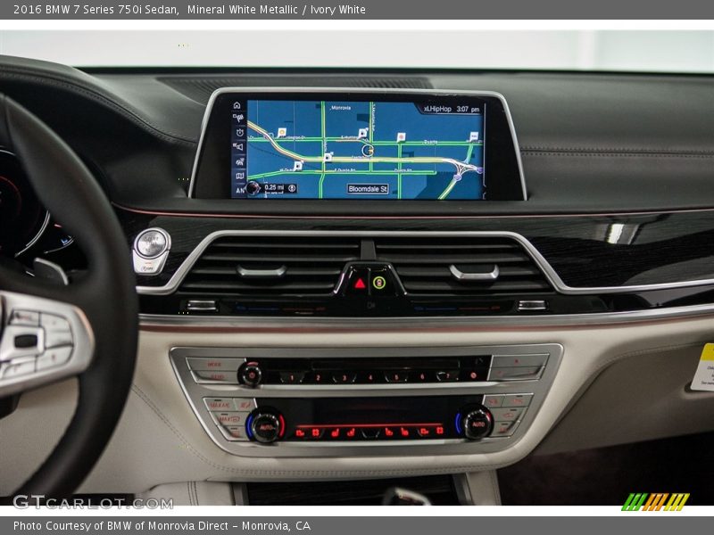 Controls of 2016 7 Series 750i Sedan
