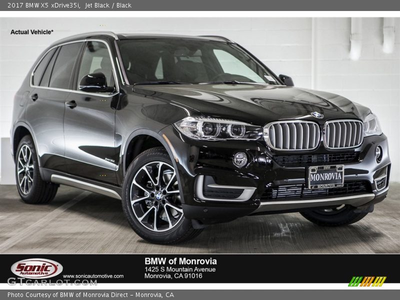 Jet Black / Black 2017 BMW X5 xDrive35i