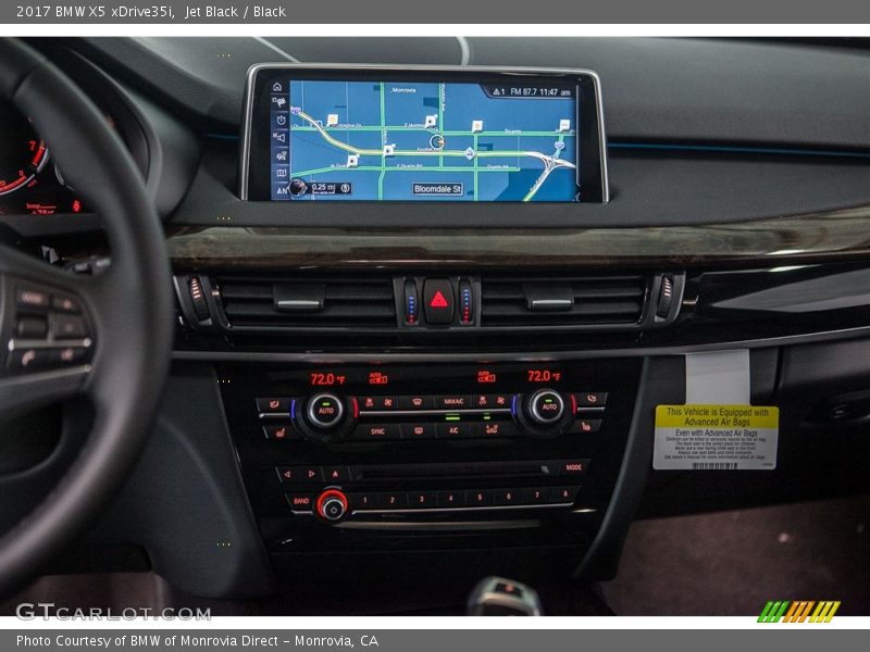 Jet Black / Black 2017 BMW X5 xDrive35i