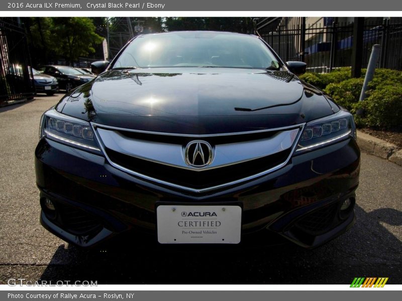 Crystal Black Pearl / Ebony 2016 Acura ILX Premium