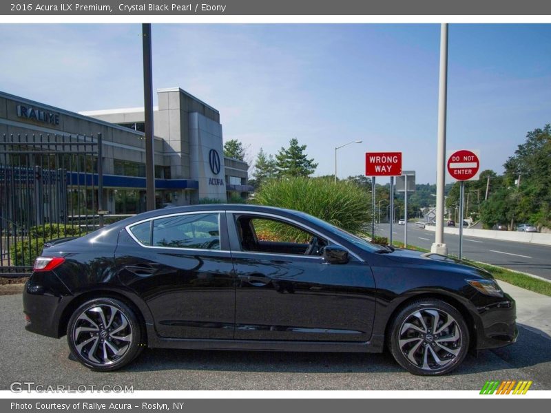 Crystal Black Pearl / Ebony 2016 Acura ILX Premium