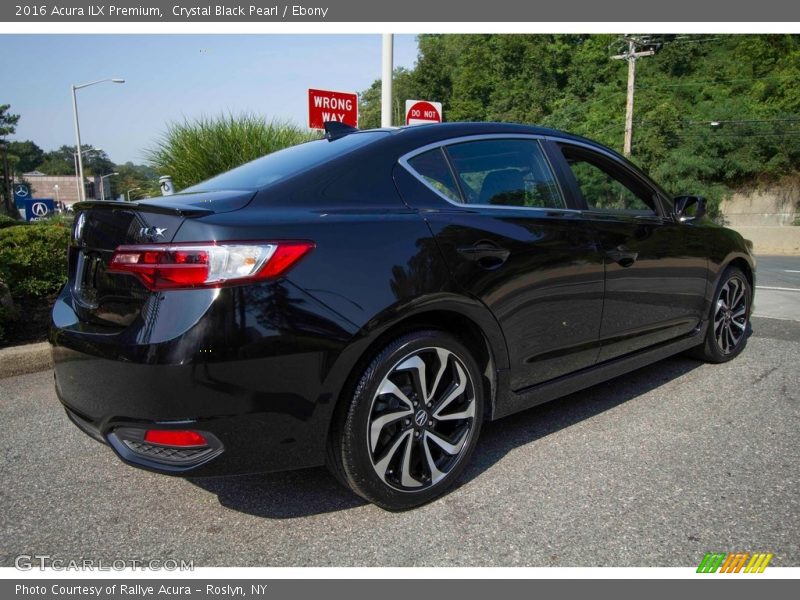 Crystal Black Pearl / Ebony 2016 Acura ILX Premium