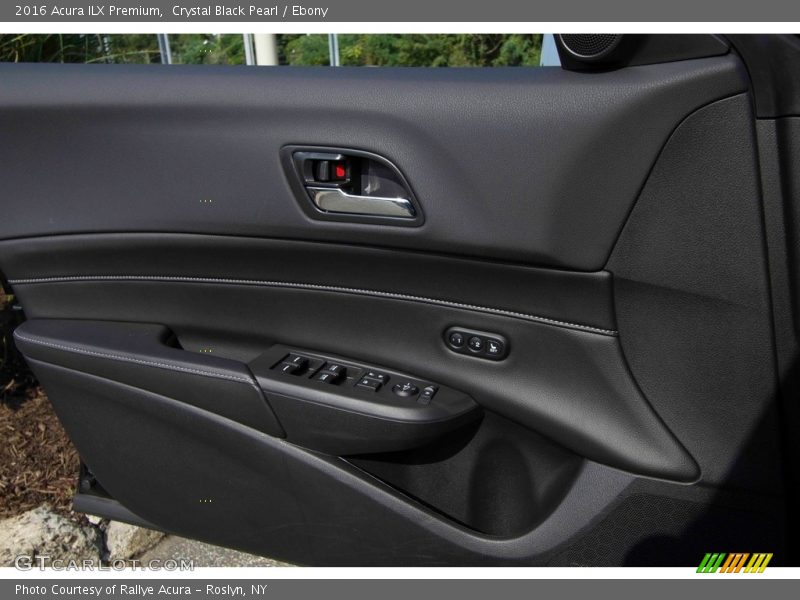 Crystal Black Pearl / Ebony 2016 Acura ILX Premium