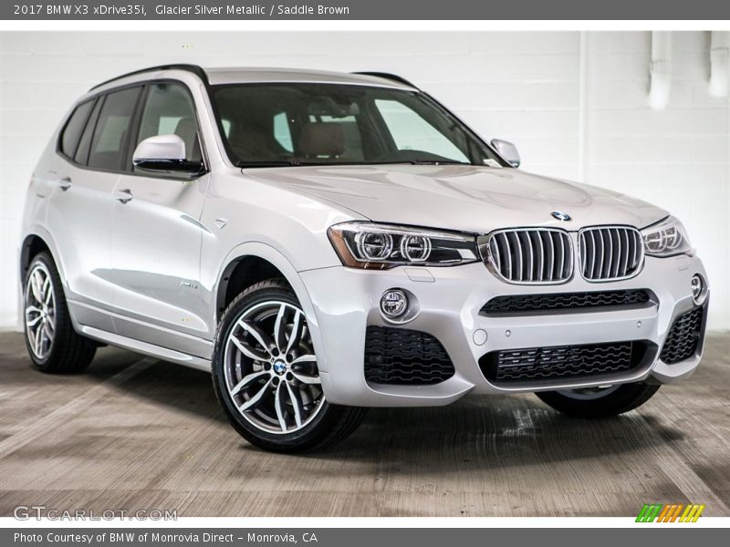 Front 3/4 View of 2017 X3 xDrive35i