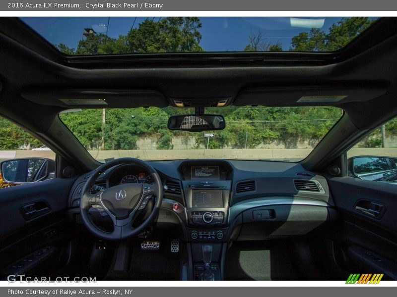 Crystal Black Pearl / Ebony 2016 Acura ILX Premium