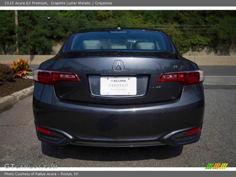 Graphite Luster Metallic / Graystone 2016 Acura ILX Premium