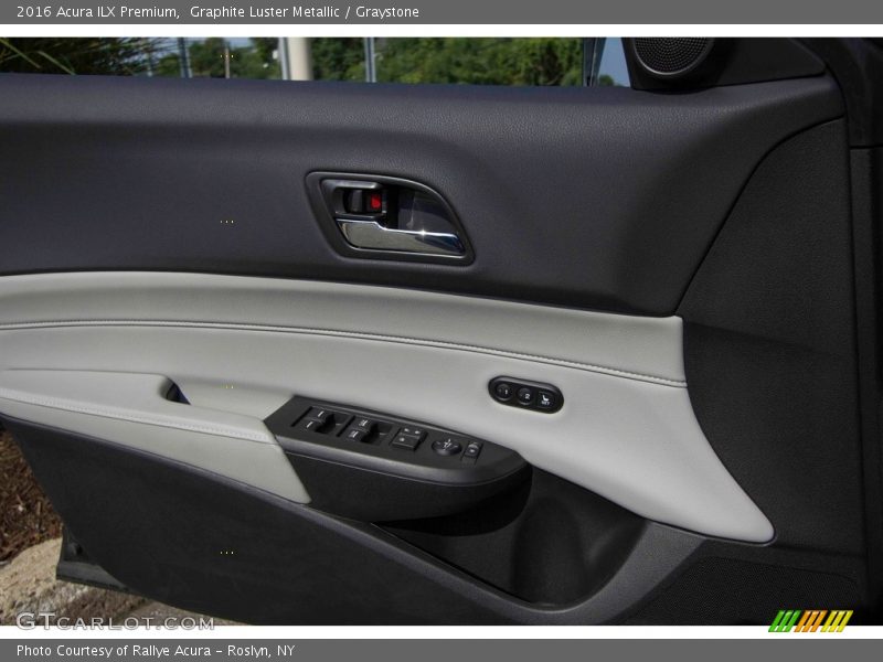 Graphite Luster Metallic / Graystone 2016 Acura ILX Premium