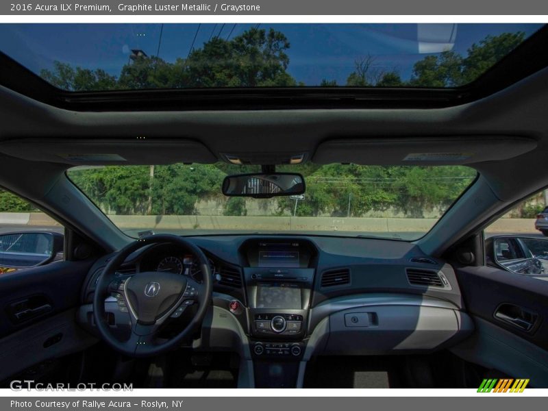 Graphite Luster Metallic / Graystone 2016 Acura ILX Premium