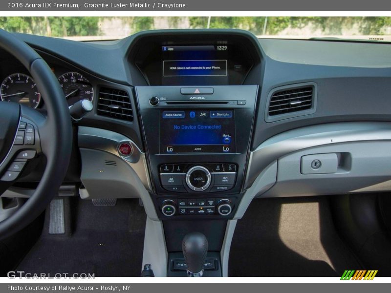 Graphite Luster Metallic / Graystone 2016 Acura ILX Premium