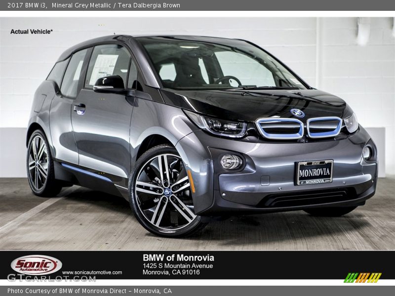 Mineral Grey Metallic / Tera Dalbergia Brown 2017 BMW i3