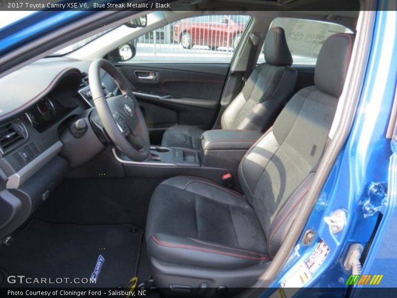 Front Seat of 2017 Camry XSE V6