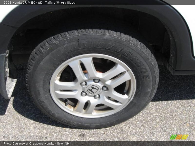 Taffeta White / Black 2003 Honda CR-V EX 4WD