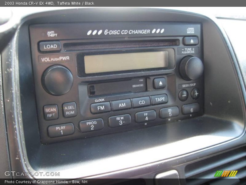 Taffeta White / Black 2003 Honda CR-V EX 4WD