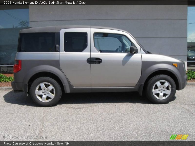 Satin Silver Metallic / Gray 2003 Honda Element EX AWD
