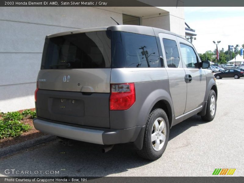 Satin Silver Metallic / Gray 2003 Honda Element EX AWD