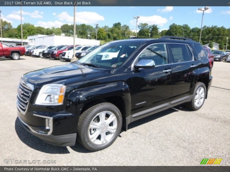 Onyx Black / Jet Black 2017 GMC Terrain SLE AWD