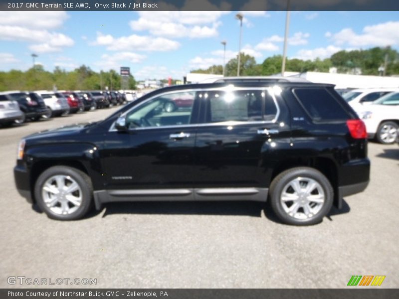 Onyx Black / Jet Black 2017 GMC Terrain SLE AWD