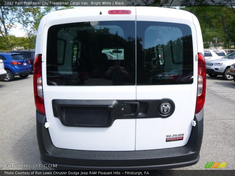 Bright White / Black 2017 Ram ProMaster City Tradesman Cargo Van