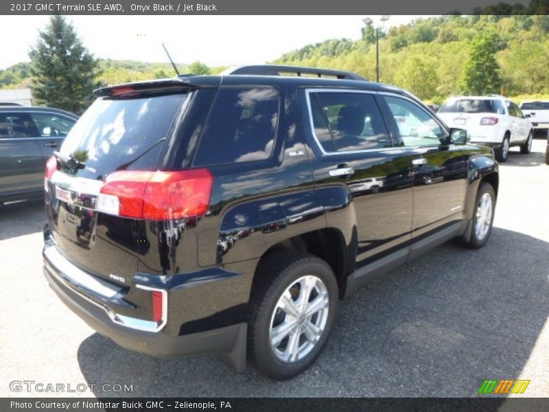 Onyx Black / Jet Black 2017 GMC Terrain SLE AWD