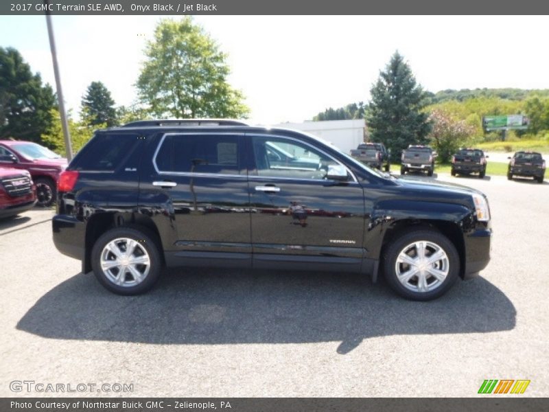 Onyx Black / Jet Black 2017 GMC Terrain SLE AWD