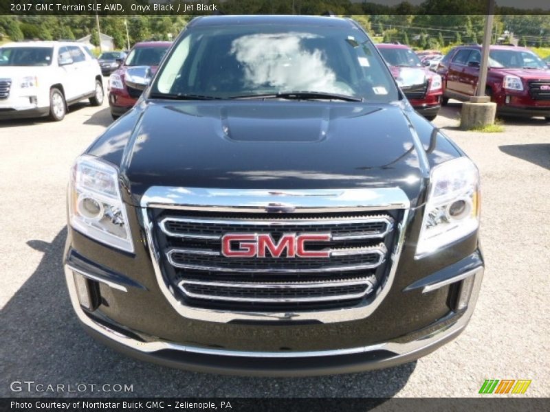 Onyx Black / Jet Black 2017 GMC Terrain SLE AWD