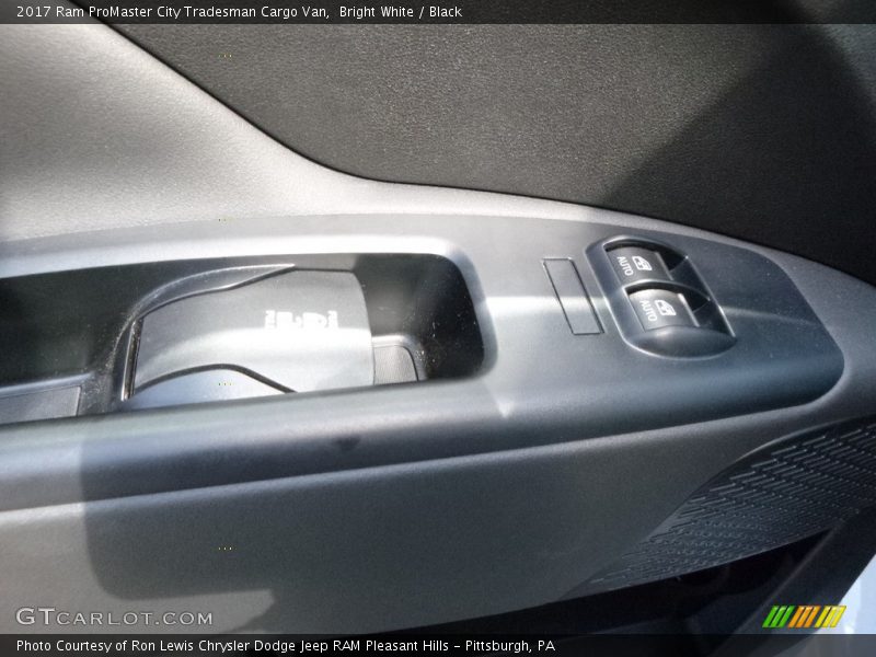 Bright White / Black 2017 Ram ProMaster City Tradesman Cargo Van