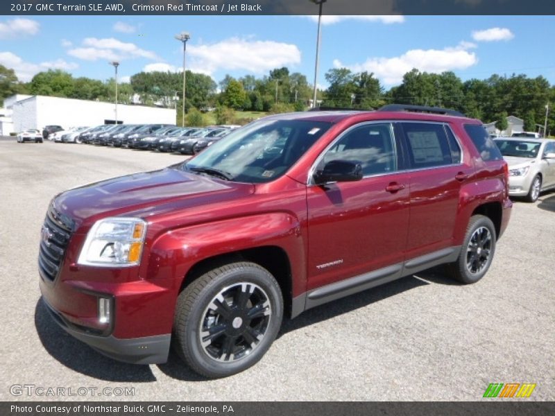 Front 3/4 View of 2017 Terrain SLE AWD