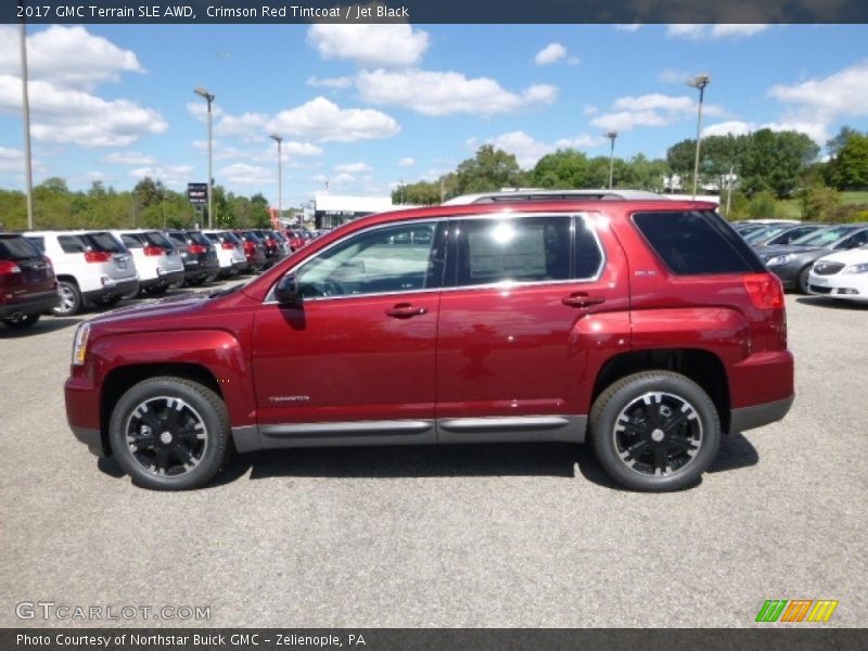  2017 Terrain SLE AWD Crimson Red Tintcoat