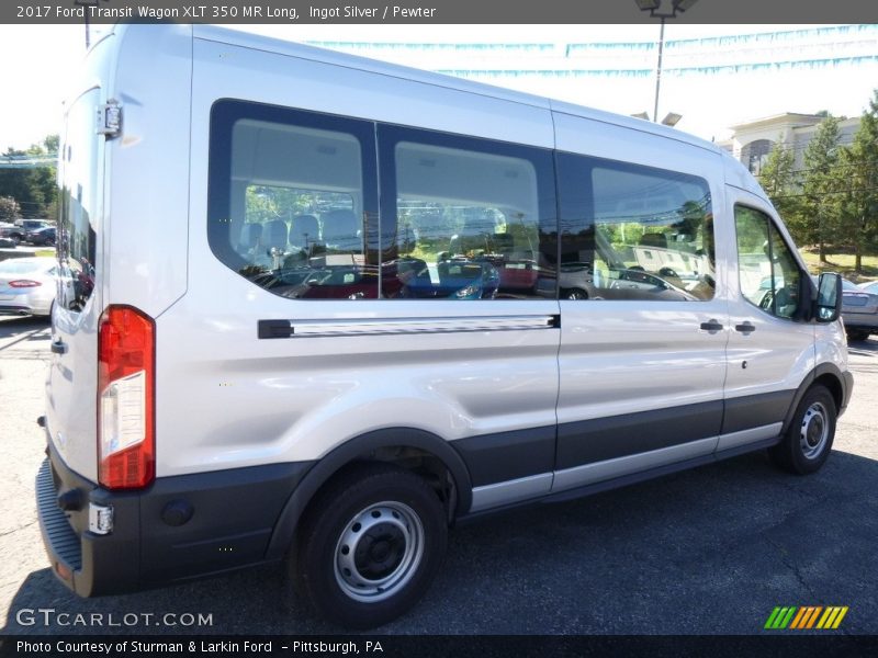  2017 Transit Wagon XLT 350 MR Long Ingot Silver
