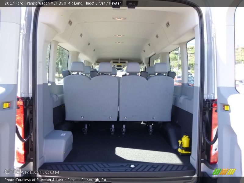 Rear Seat of 2017 Transit Wagon XLT 350 MR Long